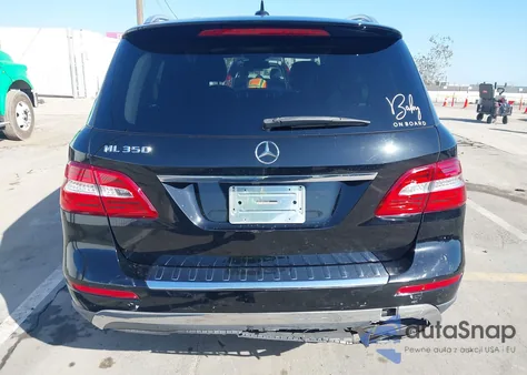 2013 Mercedes-Benz Ml 350 из США, поврежденный, VIN 4JGDA5JB8DA107501